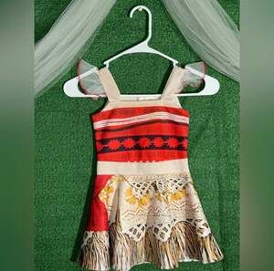 Zhi Xuan Tong Moana Inspired Princess Costume Dress